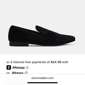 Steve Madden Classic Black Loafers